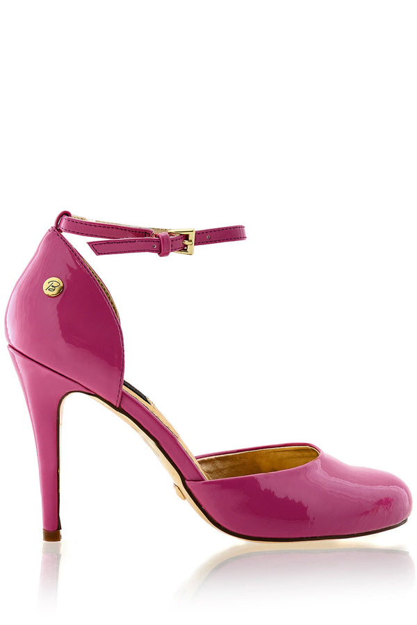 BLINK PARIS Pink Ankle Strap Sandals