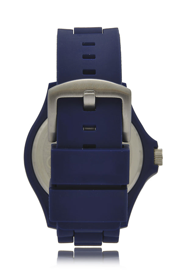 C4168 Dark Blue Silicone Watch