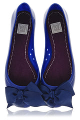 COLORS OF CALIFORNIA CHIC IN THE CITY Blue Ballerinas