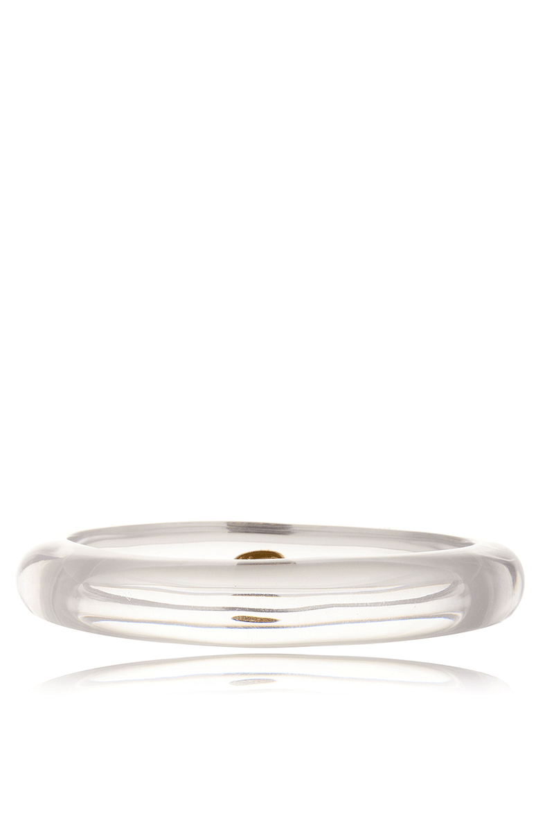 ISHARYA STRADIA Transparent Resin Bangle Bracelet