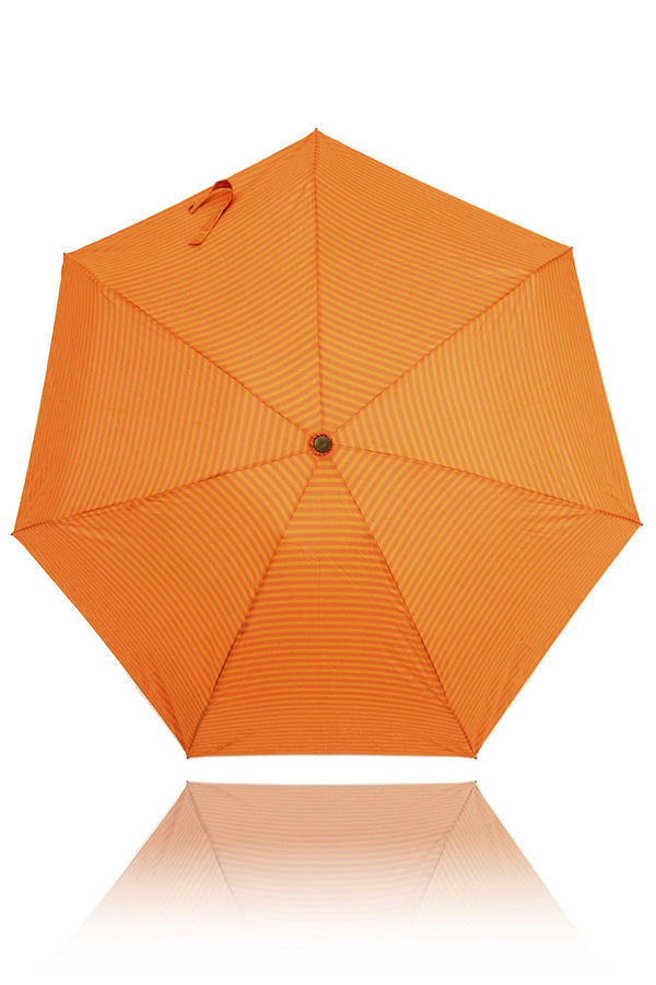 STRIPED Orange Printed Umbrella