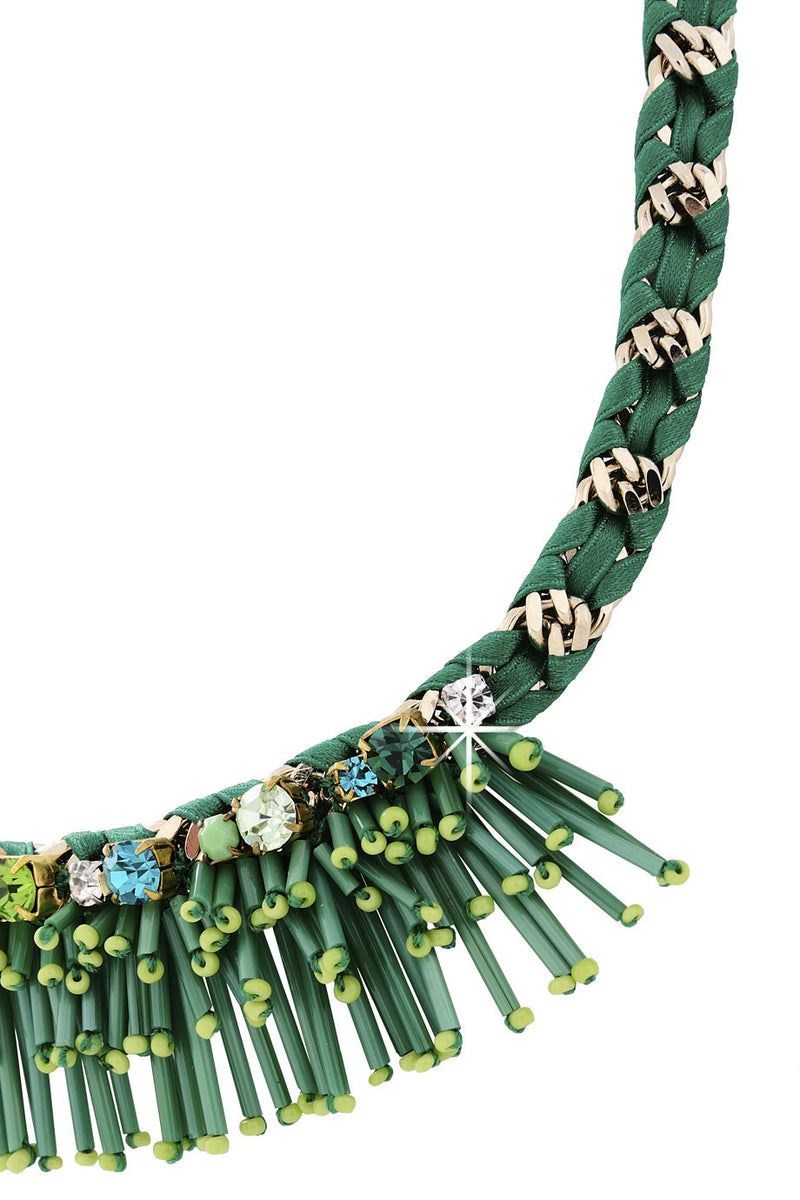 ESMERALDA Green Crystal Necklace
