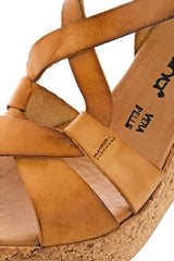 CUOIO Leather Wedges