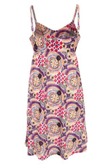 NUSELA Printed Sleeveless Dress