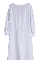 PIPER White Cotton Dress