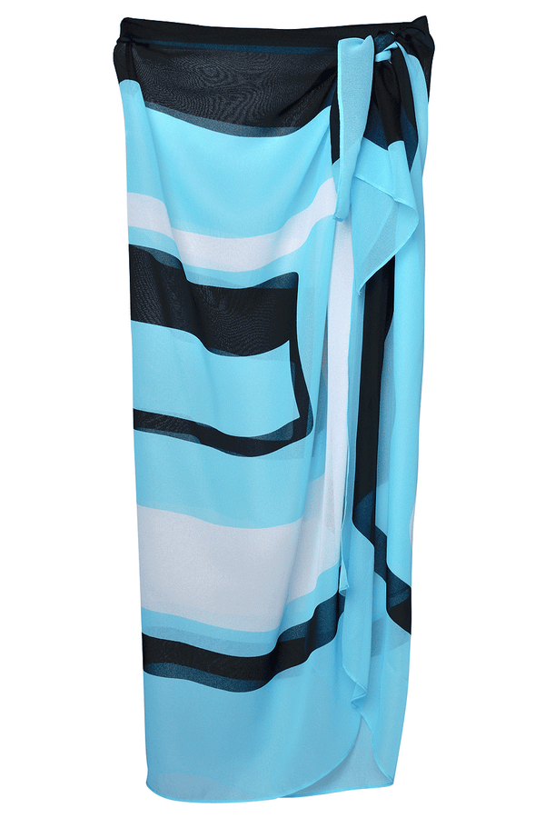 GOTTEX GEOMETRY Turquoise Cover Up