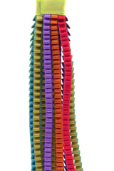 Essilp Multicolor Fabric Earrings