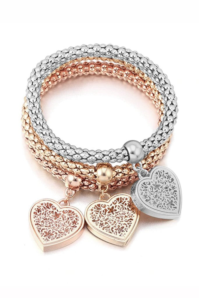 Bracelets Set in Gold Silver and Rose Gold | Jewelry - Bracelets