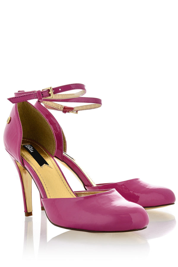 BLINK PARIS Pink Ankle Strap Sandals
