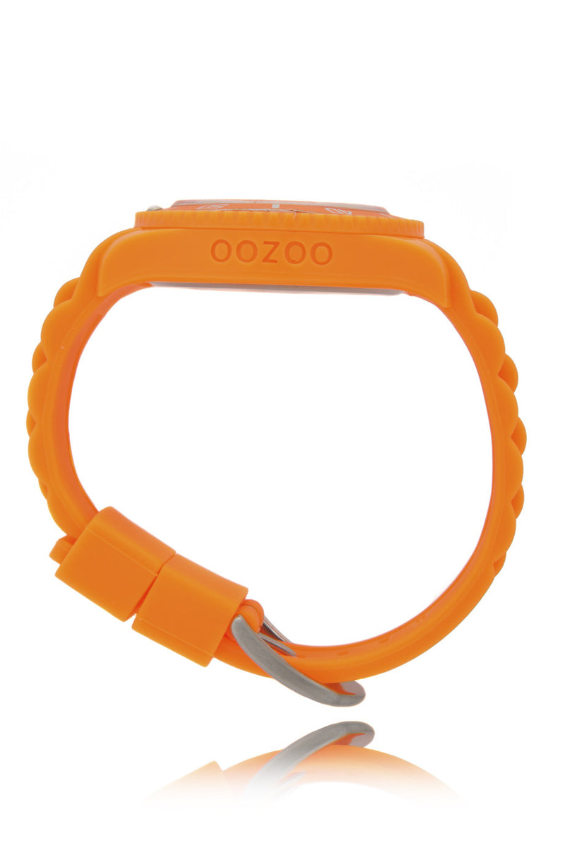 C4287 Orange Fluo Silicone Watch