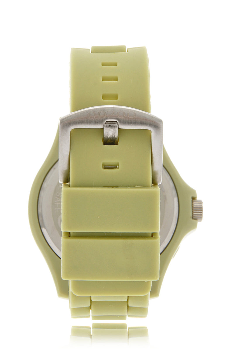 PISTACHIO Light Green Silicone Watch