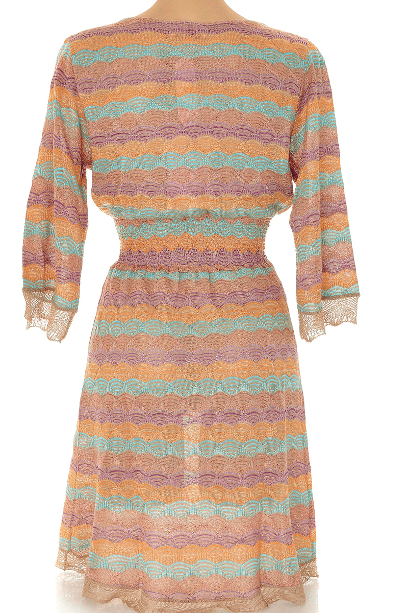 CECILIA PRADO KATIA Multicolor Knitted Dress