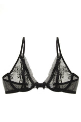 CHRISTIES DELICES Black Lace Underwired Bra