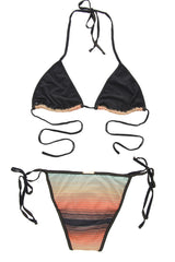 CLUBE BOSSA SUNSET Gradient Triangle Bikini