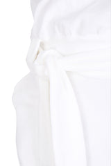 CLUBE BOSSA VELOUR Cream Cotton Dress