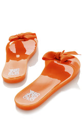 COLORS OF CALIFORNIA JELLY PASSION Orange Flip Flops