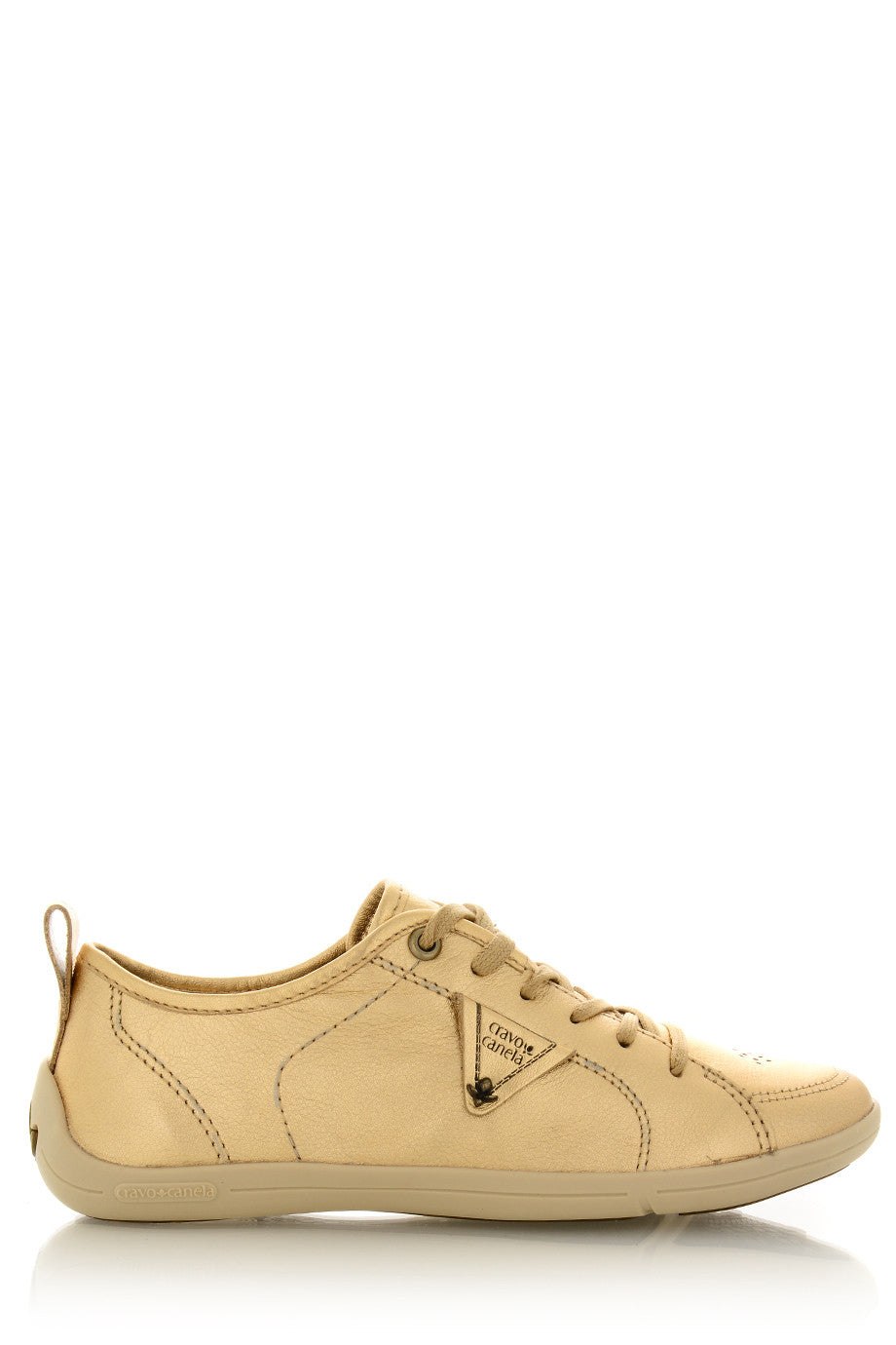 CRAVO & CANELA LOLLY Bronze Gold Leather Sneakers – PRET-A-BEAUTE