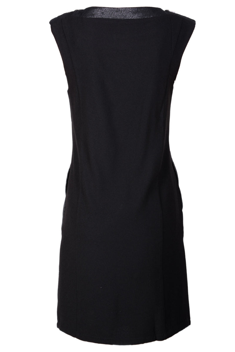 C BLOCK ISIA Black Knee-Length Dress