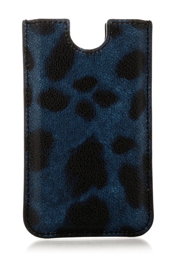 Dolce & Gabbana LEOPARD Blu iPhone® Case