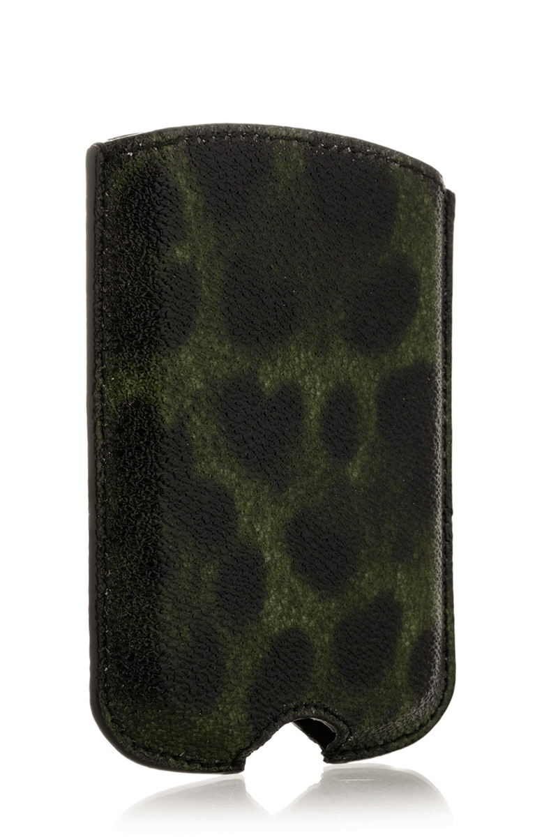 Dolce & Gabbana LEOPARD Matte Green Blackberry / Samsung Case