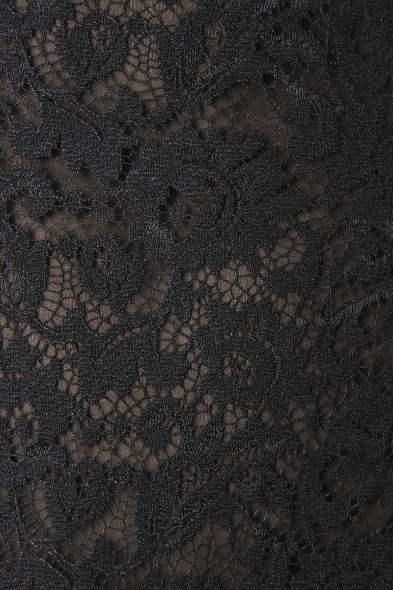 Dolce & Gabbana Lace & Tweed Dress