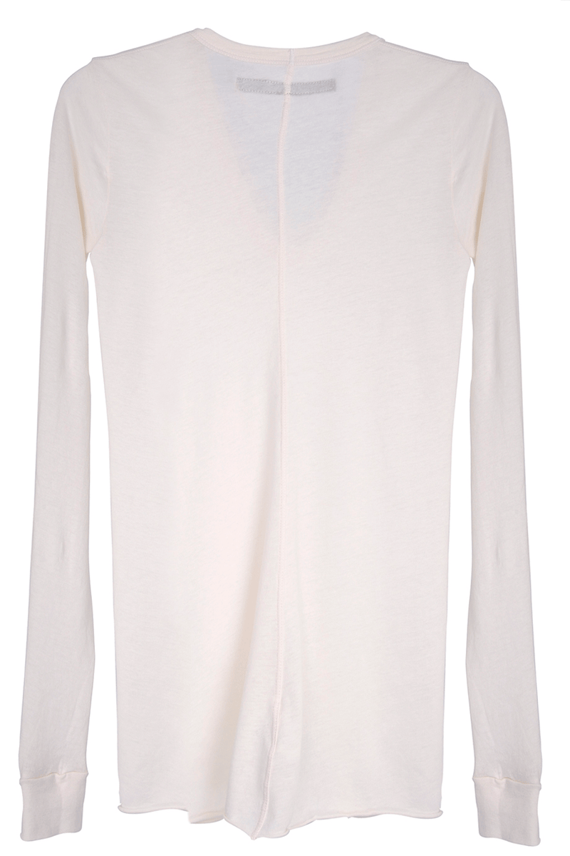 ENZA COSTA TISSUE Jersey Bold Nude Long Sleeve Top