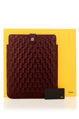 FENDI QUILTED Bordeaux iPad® Case