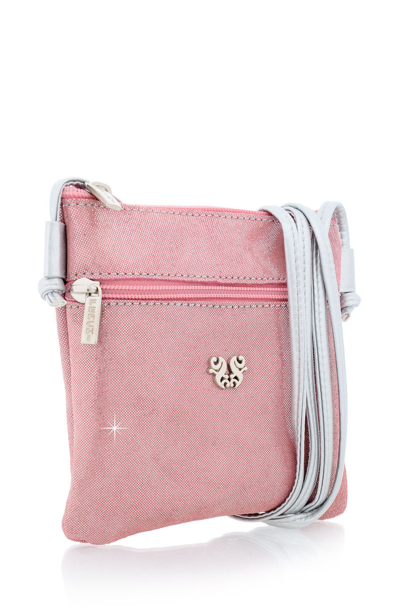 FERCHI MINI MADELINE Baby Pink Crossbody Bag