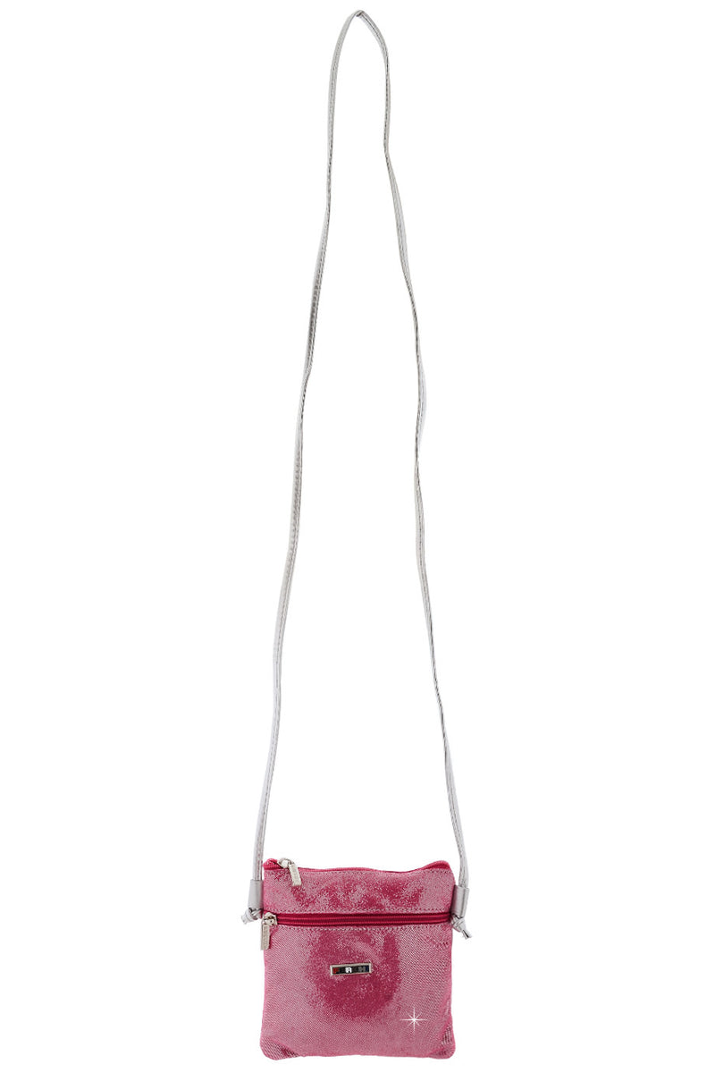 FERCHI MINI MADELINE Fuchsia Crossbody Bag