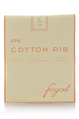 FOGAL 498 COTTON RIB 513 Bouteille Tights