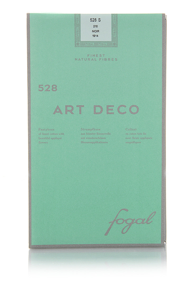 FOGAL 528 ART DECO Floral Tights