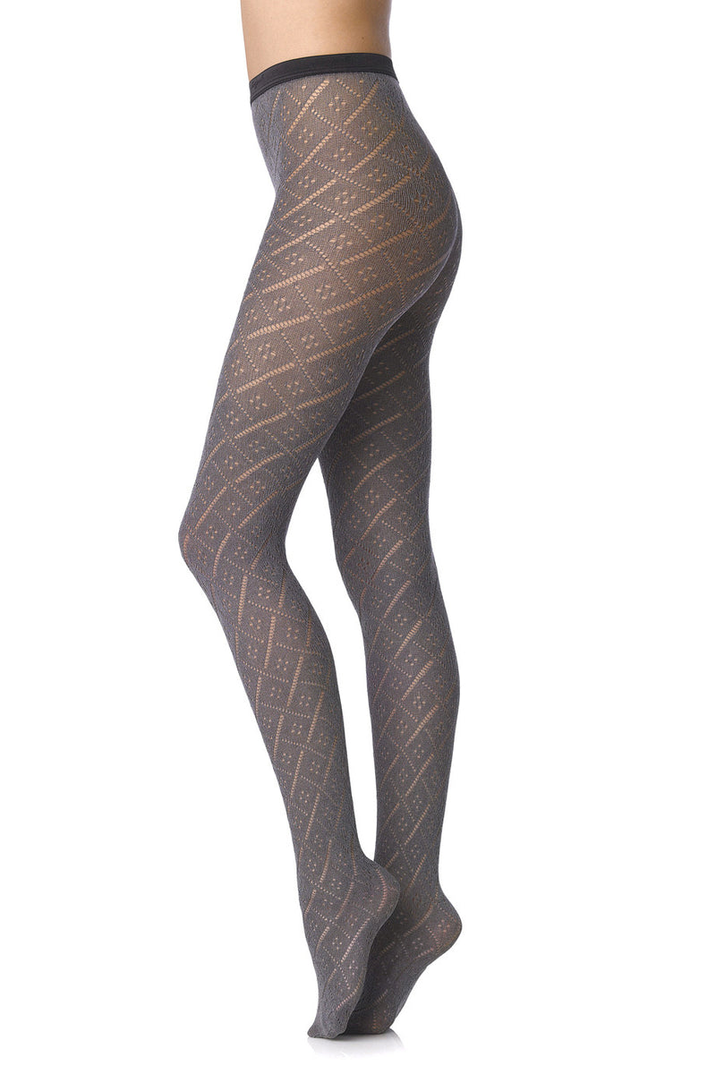 Opaque Tights with Pearls - Calzedonia