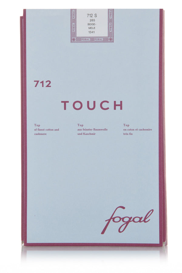 FOGAL 712 TOUCH Cashmere Top 272 ANTHRA-MELE