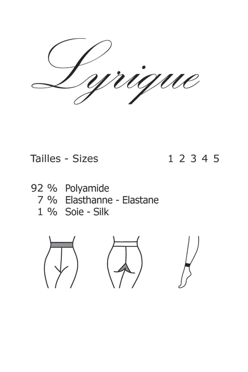 GERBE LYRIQUE Amethyst Baroque Leggings