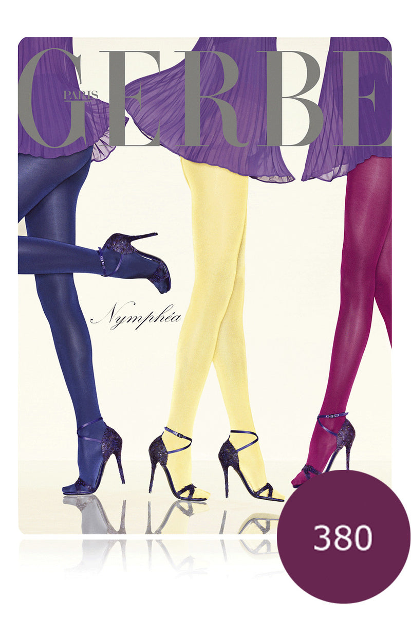 GERBE NYMPHEA Iridescent Finish Pourpre Tights