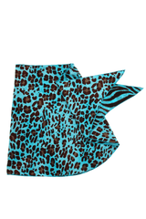 GOTTEX LEO Double Sided Turquoise Sarong