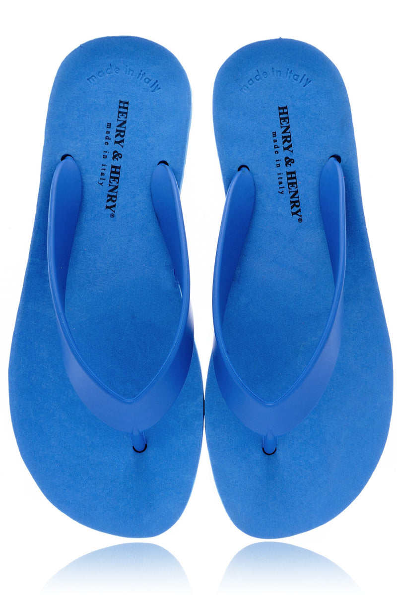 HENRY & HENRY FLIPPER Blue Flip Flops – PRET-A-BEAUTE