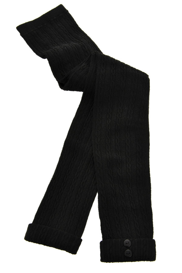 HYD DANZA Black Crochet Leggings
