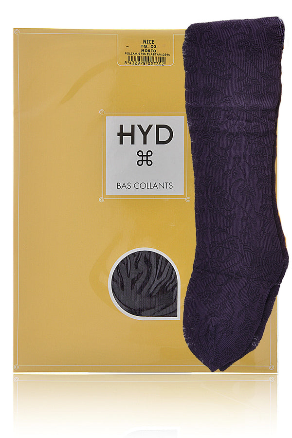HYD NICE Purple Floral Tights