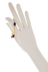 ISHARYA NILE NYMPH Blue Lapis Bangle Bracelet