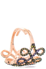 KALIA Multicolor Crystal Cocktail Ring
