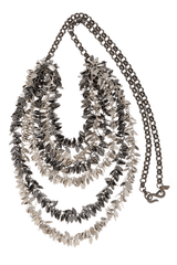 KENNETH JAY LANE Long Leaves Necklace
