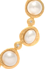 KENNETH JAY LANE White Pearl Necklace