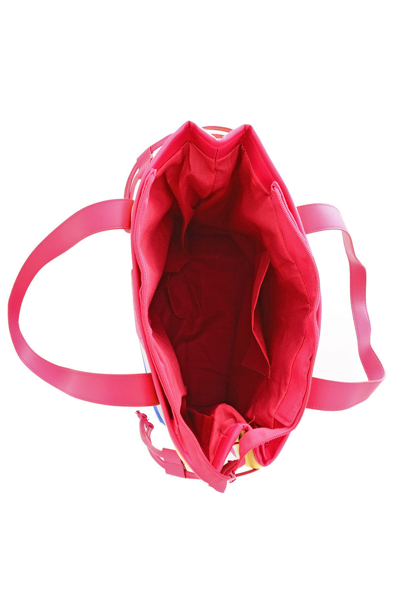 LARINE Color Block Shoulder Bag