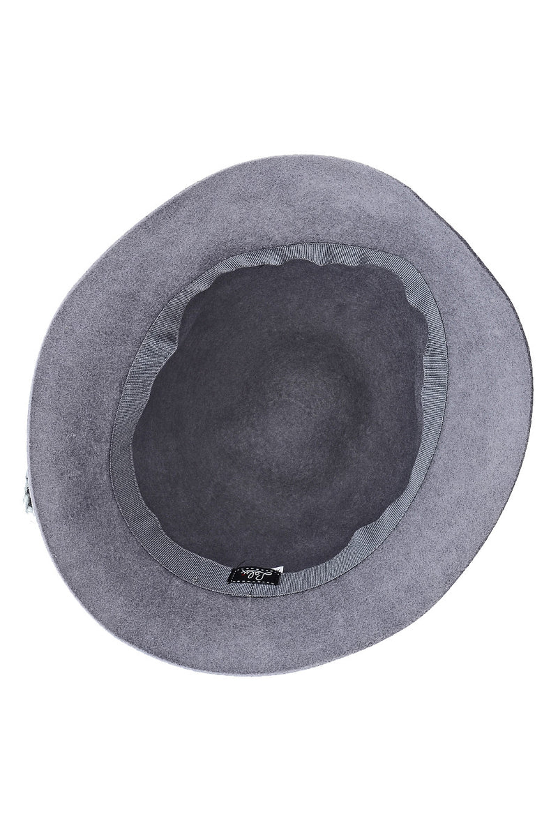 COCO Grey Cloche Hat