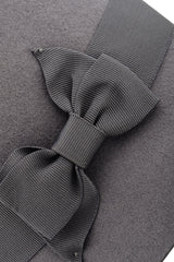 JUNIPER Grey Bow Cloche Hat