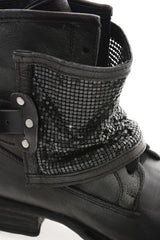 VERONIC Black Studded Boots