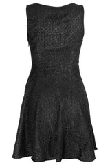 LUCY PARIS TARYN Black Sleeveless Lace Dress