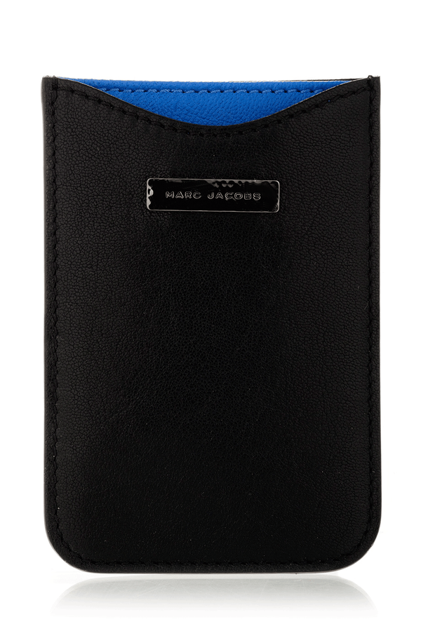 BLACK Bluette Leather iPhone® Case