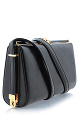 MELANY Black Leather Bag